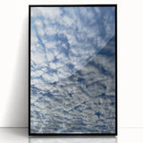 Contemporary Minimalist Nature Art – Sky Full of Gentle Cloud Forms