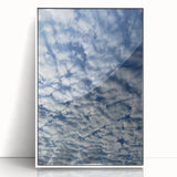 Contemporary Minimalist Nature Art – Sky Full of Gentle Cloud Forms