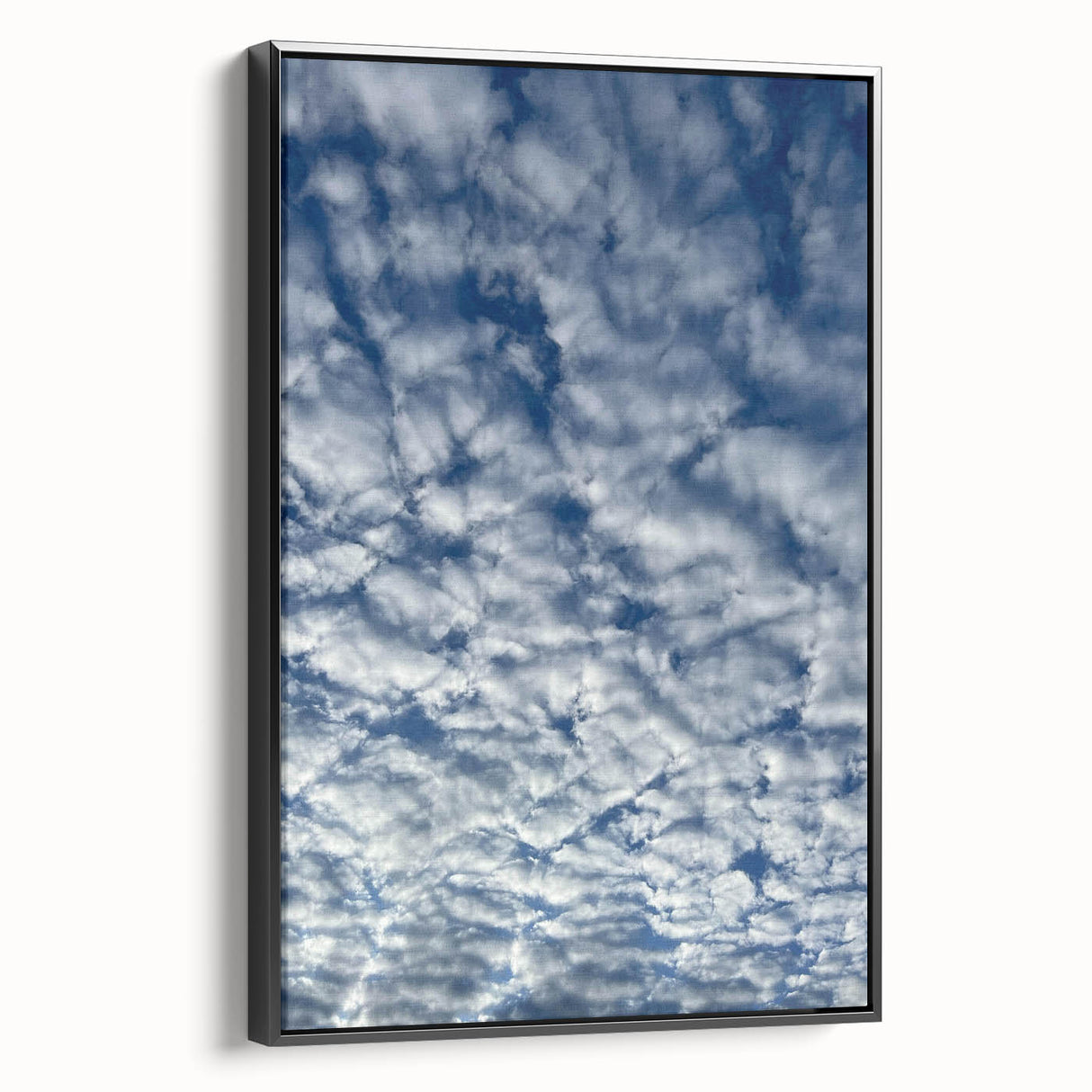 Contemporary Minimalist Nature Art – Sky Full of Gentle Cloud Forms