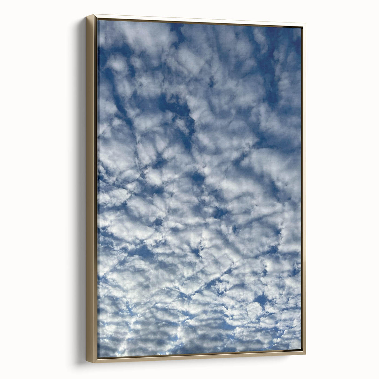 Contemporary Minimalist Nature Art – Sky Full of Gentle Cloud Forms