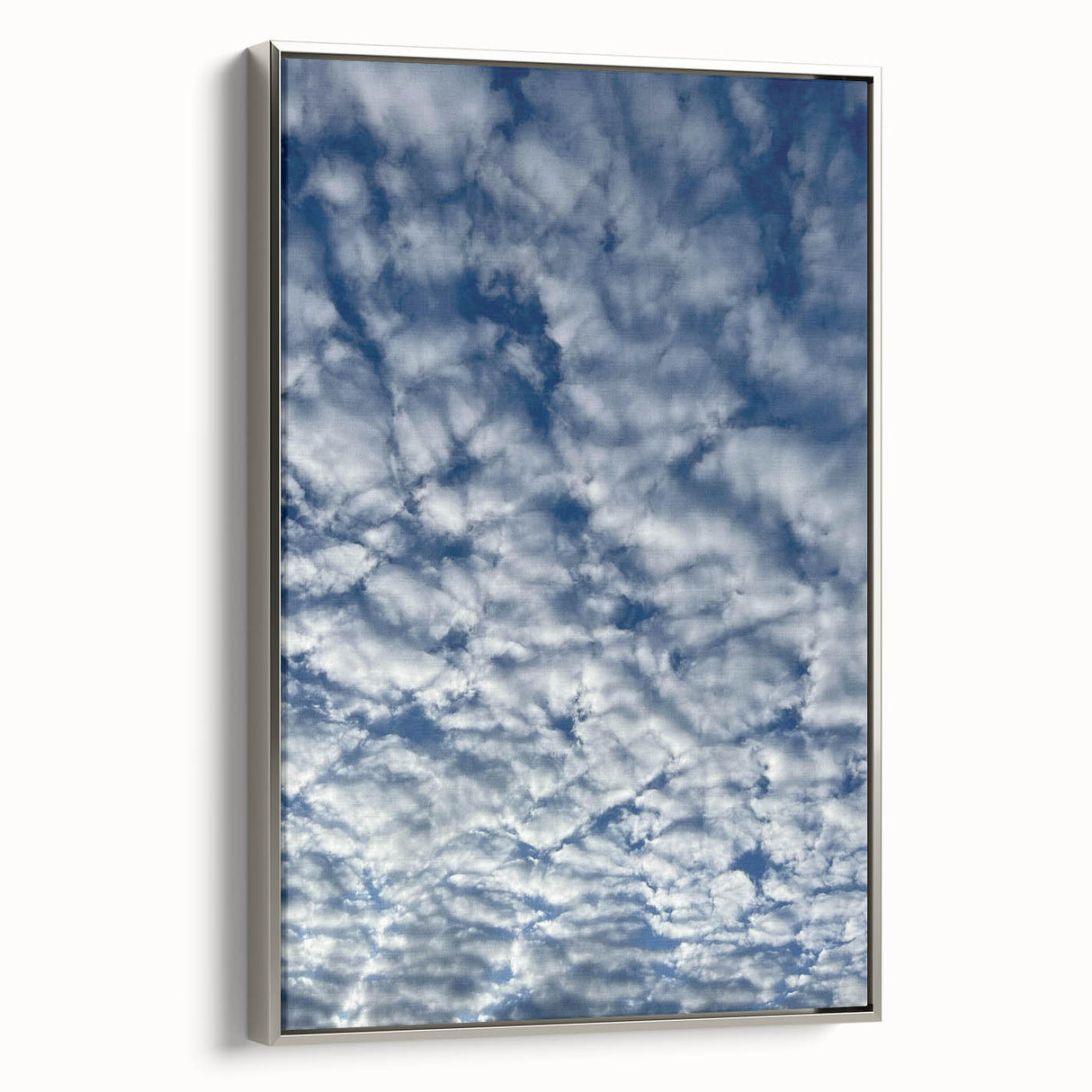 Contemporary Minimalist Nature Art – Sky Full of Gentle Cloud Forms