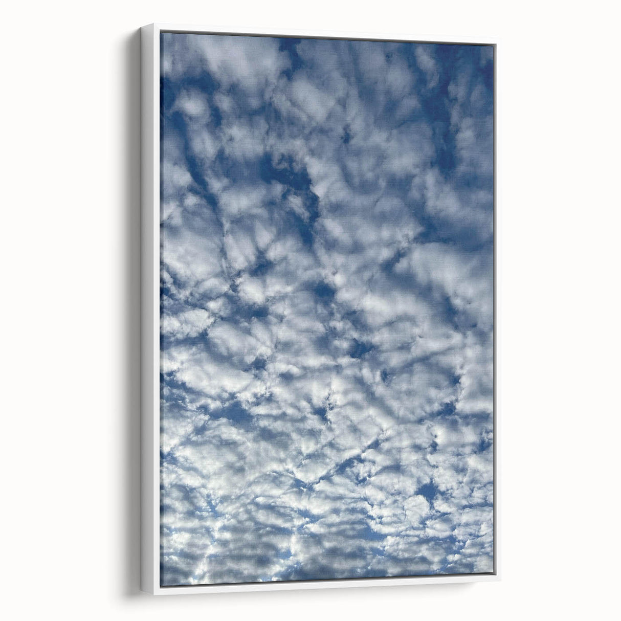 Contemporary Minimalist Nature Art – Sky Full of Gentle Cloud Forms