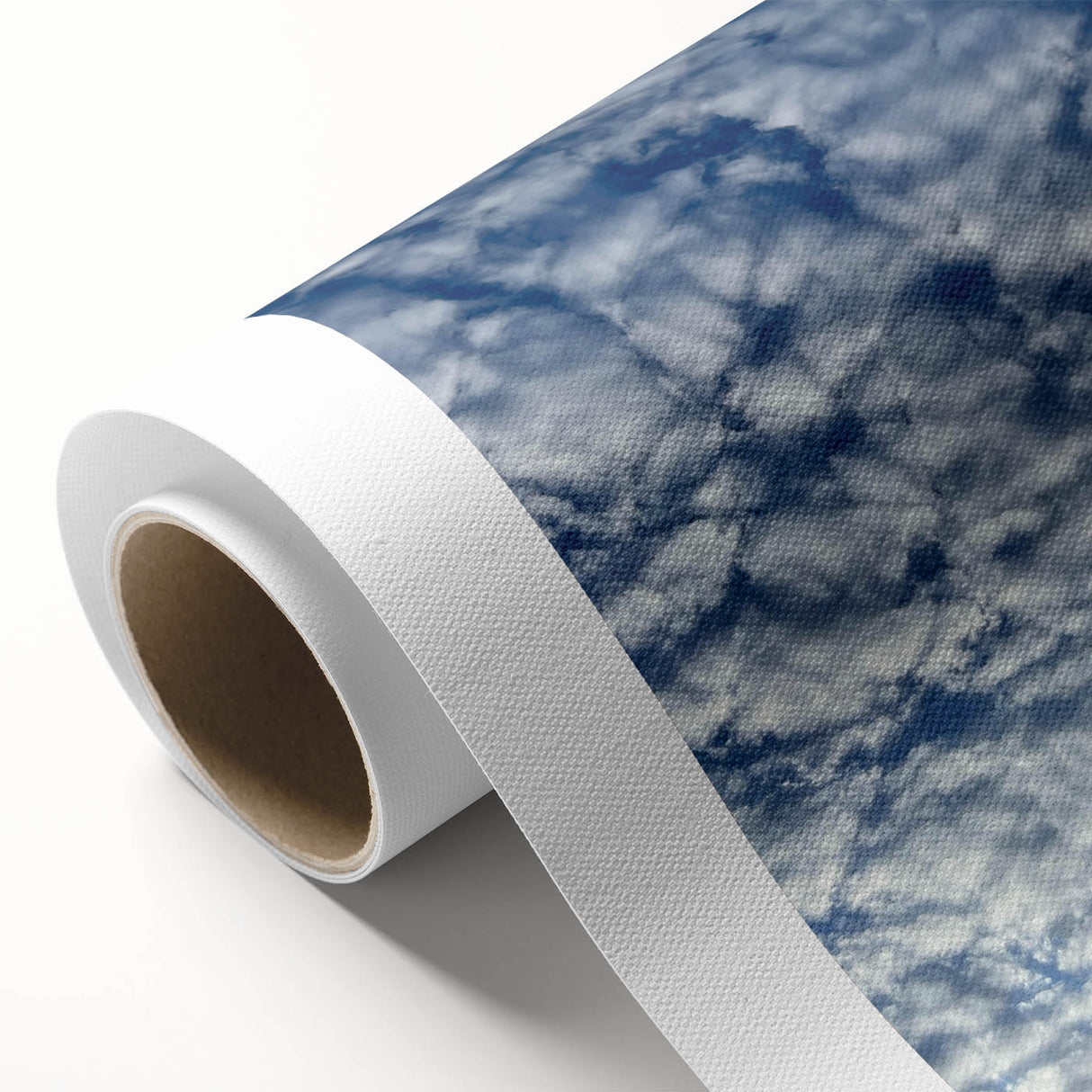 Contemporary Minimalist Nature Art – Sky Full of Gentle Cloud Forms
