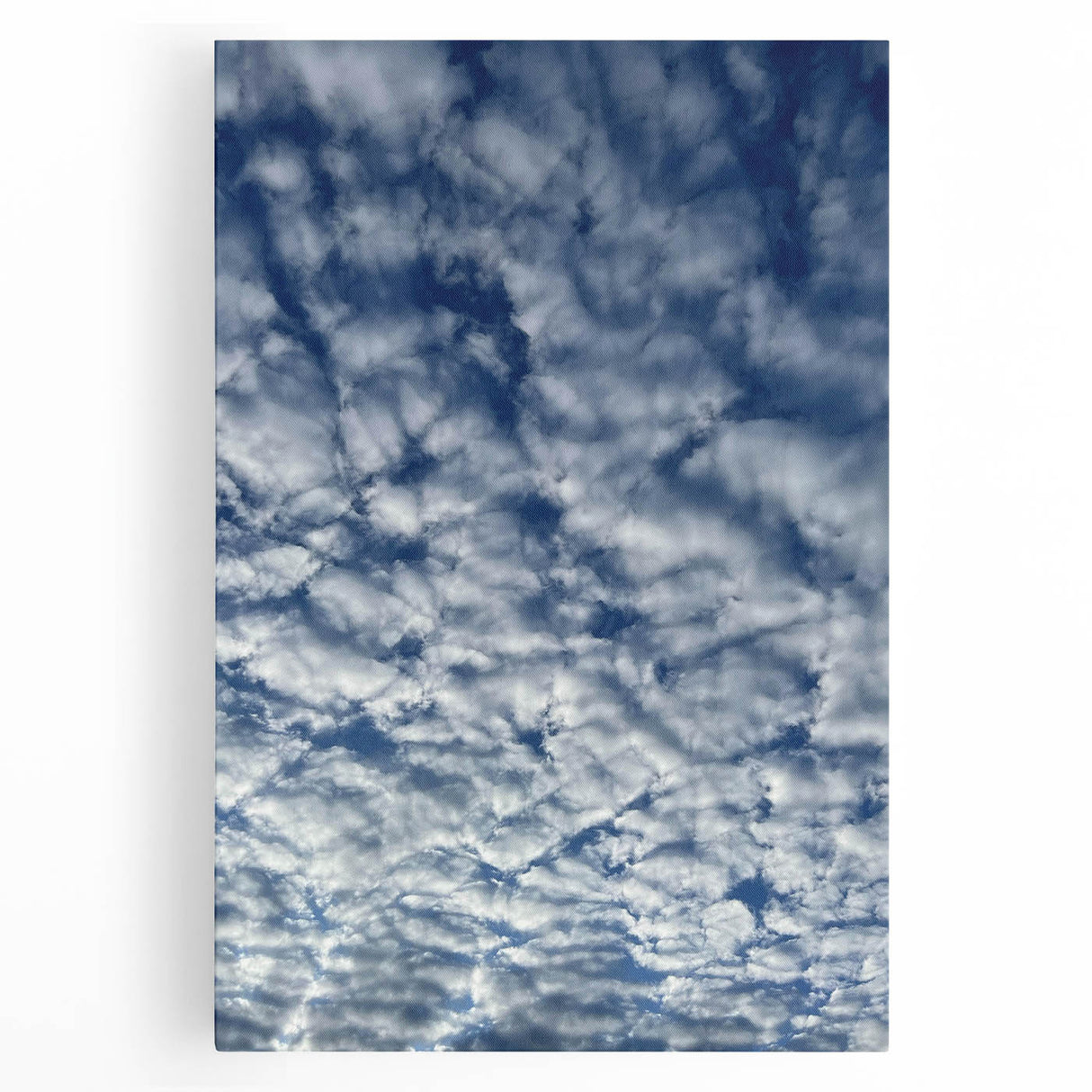 Contemporary Minimalist Nature Art – Sky Full of Gentle Cloud Forms