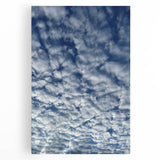 Contemporary Minimalist Nature Art – Sky Full of Gentle Cloud Forms