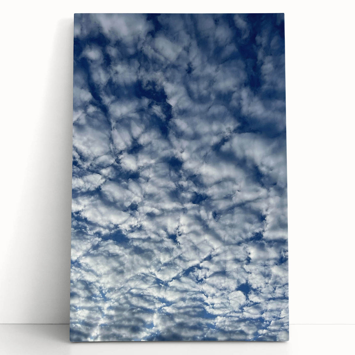 Contemporary Minimalist Nature Art – Sky Full of Gentle Cloud Forms