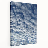 Contemporary Minimalist Nature Art – Sky Full of Gentle Cloud Forms