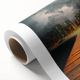 Metropolitan Photography Art - Dramatic City Skyline Print