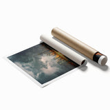 Metropolitan Photography Art - Dramatic City Skyline Print