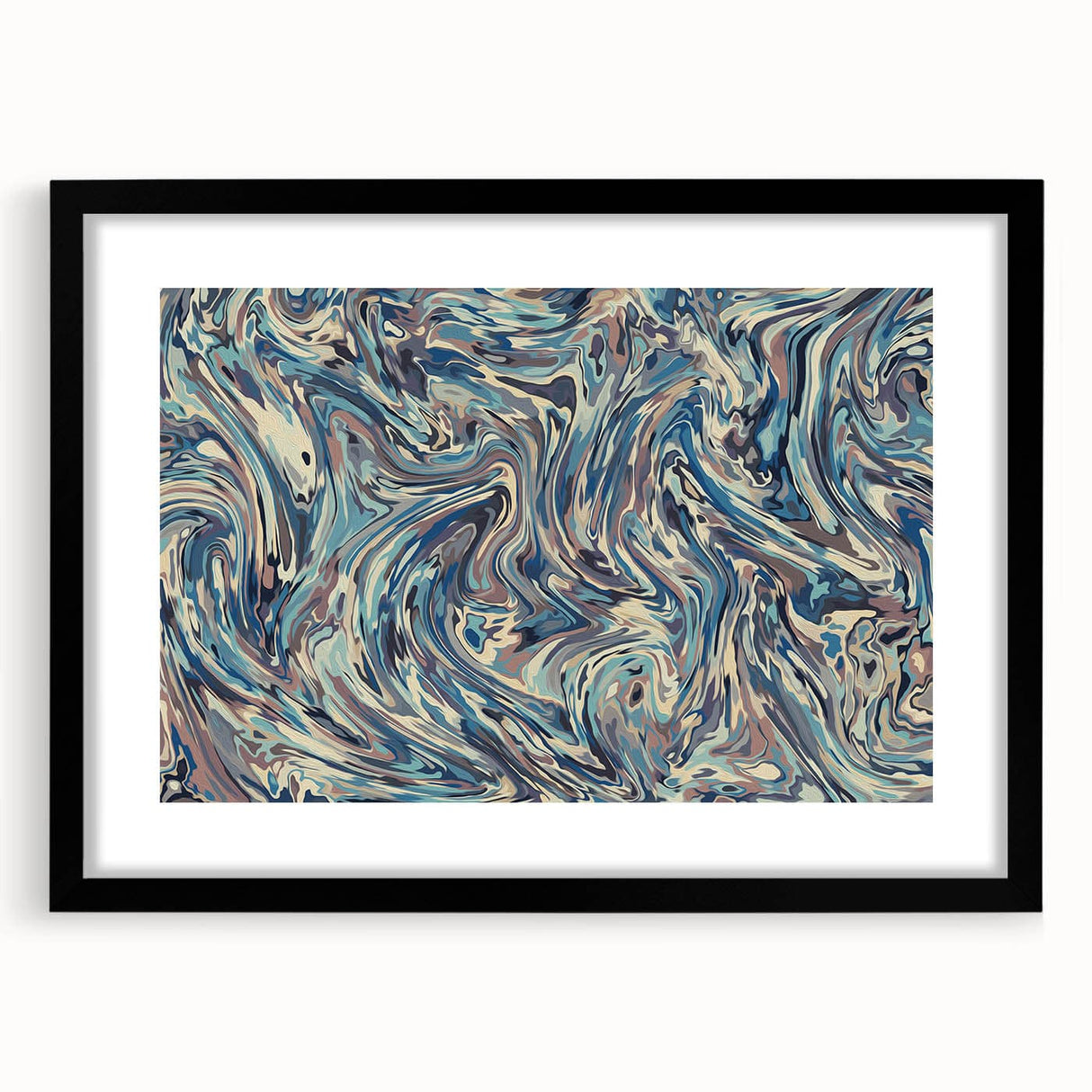 Contemporary Fluid Art Pieces - Abstract Fluid Canvas Art Decor