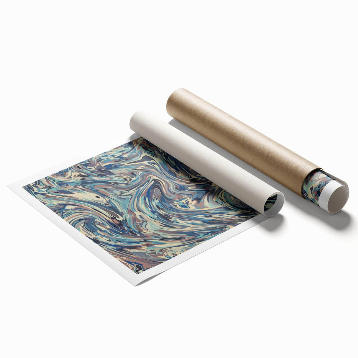 Contemporary Fluid Art Pieces - Abstract Fluid Canvas Art Decor