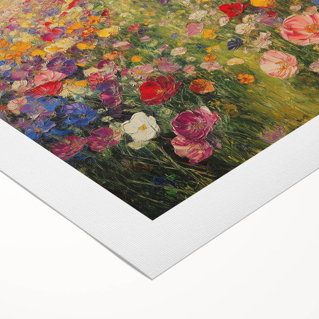 Vibrant Wildflower Meadow – Colorful Nature Art Print