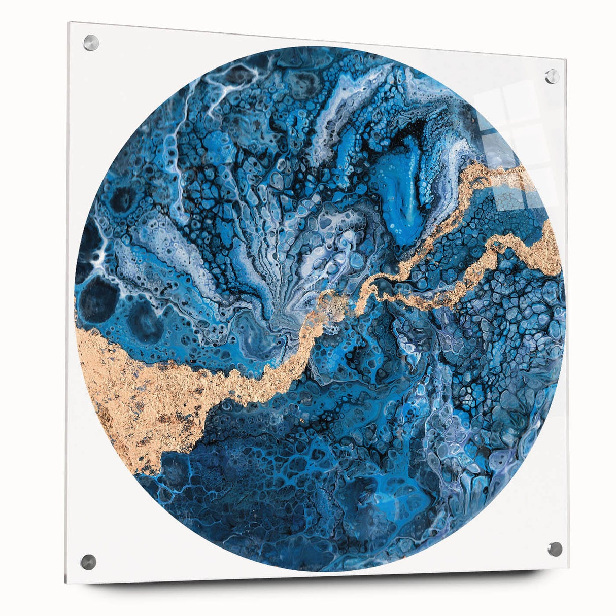 Fluid Acrylic Wall Decor - Modern Fluid Abstract Art Collection