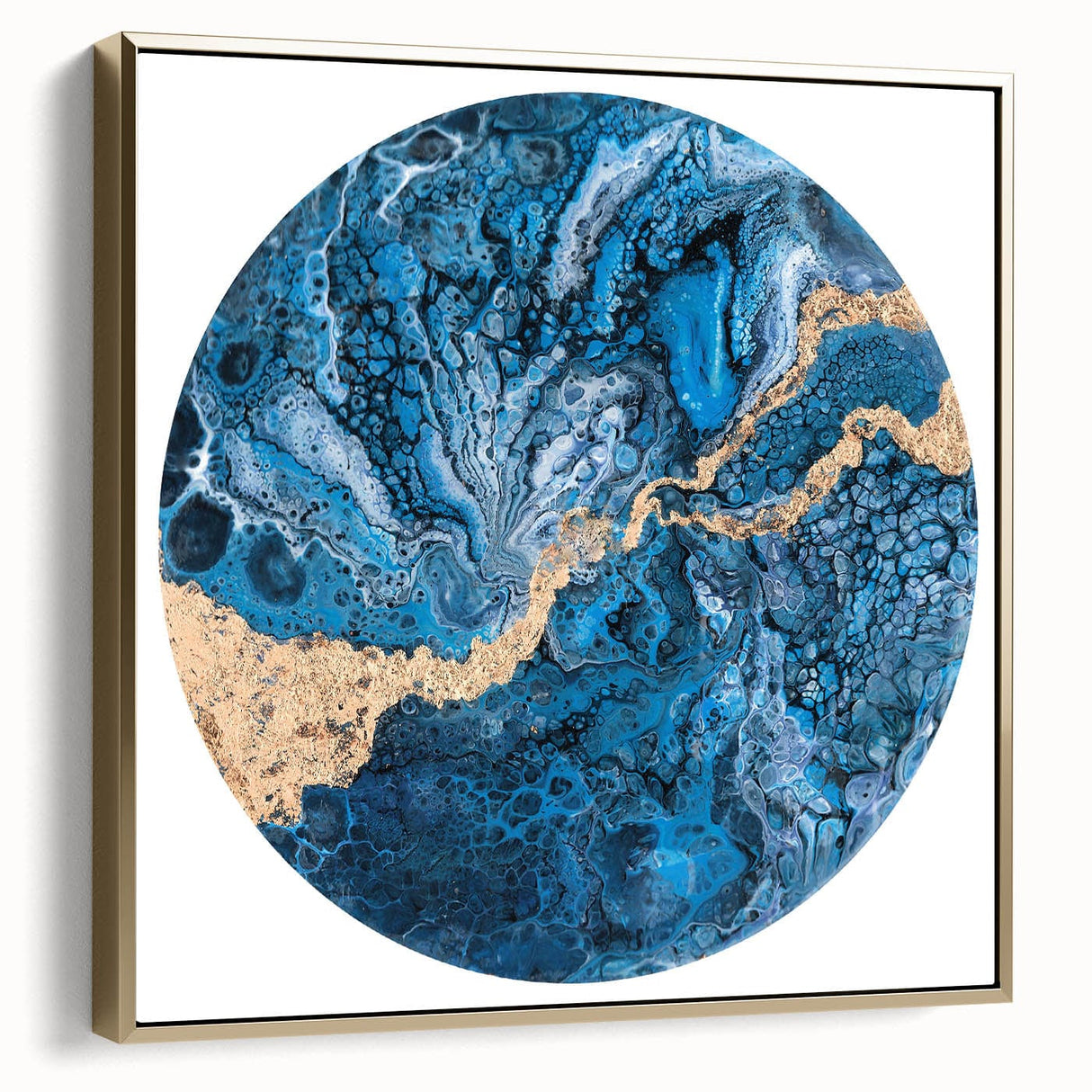 Fluid Acrylic Wall Decor - Modern Fluid Abstract Art Collection