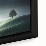 Misty Hilltop Tree - Fine Art Photography Framed Prints