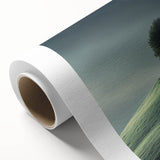 Misty Hilltop Tree - Fine Art Photography Framed Prints