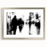 Modern Urban Landscape Art - Abstract City Motion Print