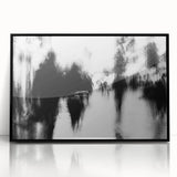 Modern Urban Landscape Art - Abstract City Motion Print