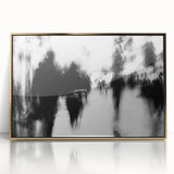Modern Urban Landscape Art - Abstract City Motion Print