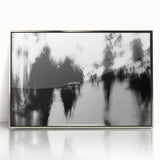 Modern Urban Landscape Art - Abstract City Motion Print