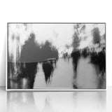Modern Urban Landscape Art - Abstract City Motion Print