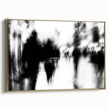 Modern Urban Landscape Art - Abstract City Motion Print