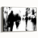 Modern Urban Landscape Art - Abstract City Motion Print