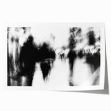 Modern Urban Landscape Art - Abstract City Motion Print