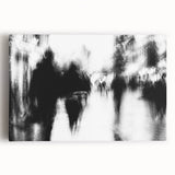 Modern Urban Landscape Art - Abstract City Motion Print
