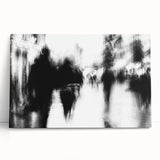 Modern Urban Landscape Art - Abstract City Motion Print
