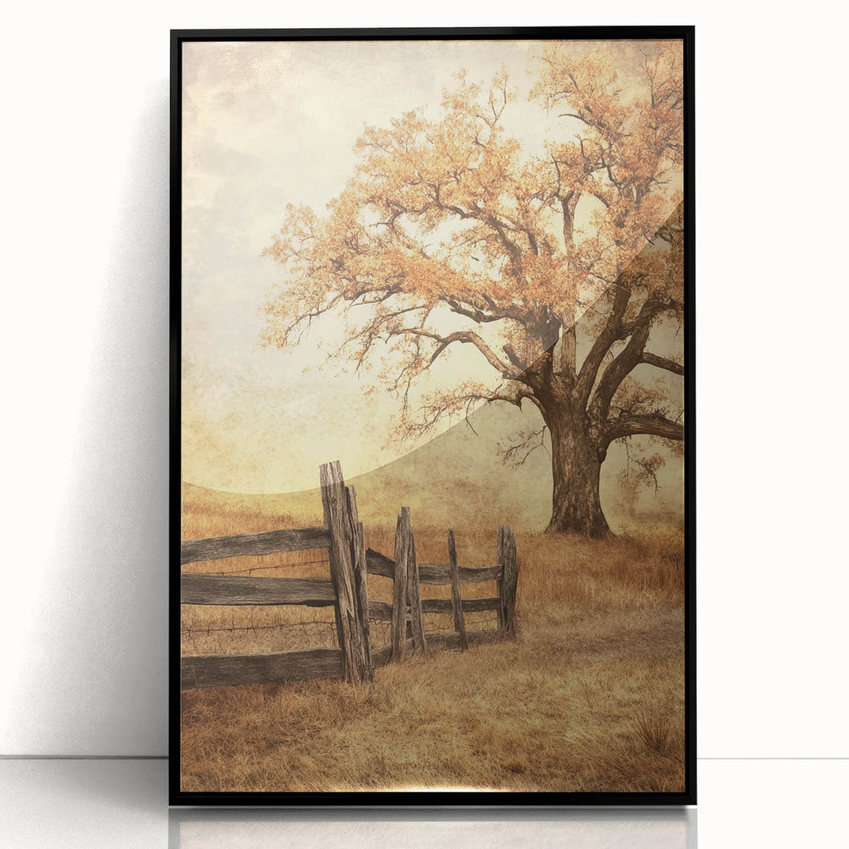 Rustic Autumn Tree - Fine Art Photography Framed Prints