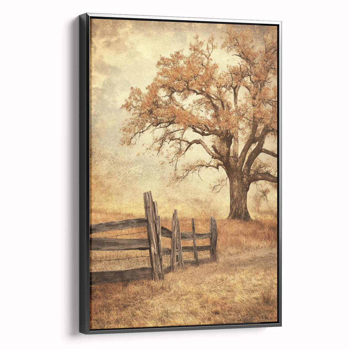 Rustic Autumn Tree - Fine Art Photography Framed Prints