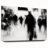 Urban Skyline Canvas Prints - Abstract City Motion Art
