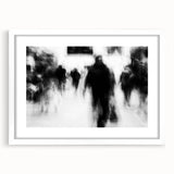 Urban Skyline Canvas Prints - Abstract City Motion Art
