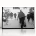 Urban Skyline Canvas Prints - Abstract City Motion Art