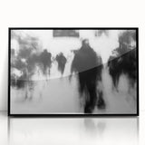 Urban Skyline Canvas Prints - Abstract City Motion Art