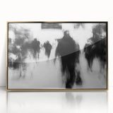 Urban Skyline Canvas Prints - Abstract City Motion Art