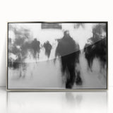 Urban Skyline Canvas Prints - Abstract City Motion Art