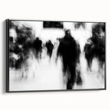 Urban Skyline Canvas Prints - Abstract City Motion Art