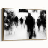 Urban Skyline Canvas Prints - Abstract City Motion Art