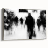Urban Skyline Canvas Prints - Abstract City Motion Art