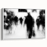 Urban Skyline Canvas Prints - Abstract City Motion Art