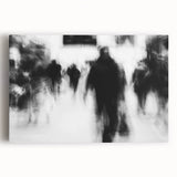 Urban Skyline Canvas Prints - Abstract City Motion Art