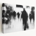 Urban Skyline Canvas Prints - Abstract City Motion Art