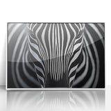 High Contrast Abstract Paintings – Zebra-Inspired Monochrome Art