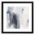 Earthen Harmony Abstracts - Neutral Blue & Gray Abstract Wall Art