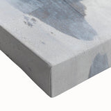 Earthen Harmony Abstracts - Neutral Blue & Gray Abstract Wall Art