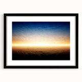 Serene Landscape Wall Art – Golden Horizon at Dusk