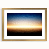Serene Landscape Wall Art – Golden Horizon at Dusk