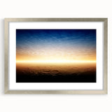 Serene Landscape Wall Art – Golden Horizon at Dusk